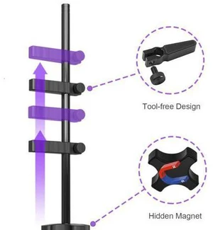 Graphics Card GPU Brace Support Black, Video Card Sag Holder/Holster Bracket,Anodized Aerospace Aluminum, Adjustable for Single/Dual Slot Cards, Universal Graphics Card Stand Graphics Card GPU Brace Support Black, Video Card Sag Holder/Holster Bracket,Anodized Aerospace Aluminum, Adjustable for Single/Dual Slot Cards, Universal Graphics Card Stand