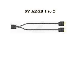 Weastlinks AR-1 RGB Controller Cable 5V 3 Pin 3pin to SATA ARGB Mini Controller HUB Adapter for PC Fan Cooling Fan Light Strip Weastlinks AR-1 RGB Controller Cable 5V 3 Pin 3pin to SATA ARGB Mini Controller HUB Adapter for PC Fan Cooling Fan Light Strip