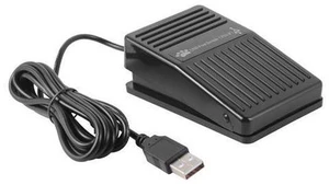 USB Single Foot Switch Pedal Control Keyboard Mouse Black Plastic Switch Pedal for PC Game mouse USB Single Foot Switch Pedal Control Keyboard Mouse Black Plastic Switch Pedal for PC Game mouse