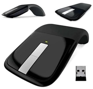 2.4G Bluetooth Folding Mouse For Microsoft Arc Touch 2 Generation Folding Portable Wireless Mouse Gamer Laptop Accessories 2.4G Bluetooth Folding Mouse For Microsoft Arc Touch 2 Generation Folding Portable Wireless Mouse Gamer Laptop Accessories