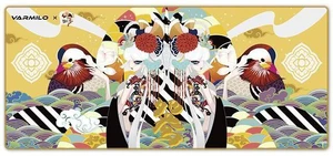 Varmilo Extra Large Sweet Love Beijing Opera Desk Pad/Mat with Stitched Edges Mouse Pad Varmilo Extra Large Sweet Love Beijing Opera Desk Pad/Mat with Stitched Edges Mouse Pad