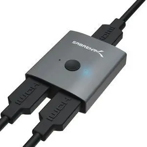 HDMI Switch 2-in-1, 4K@60Hz, HDR & 3D Support (DA-HSW2) HDMI Switch 2-in-1, 4K@60Hz, HDR & 3D Support (DA-HSW2)