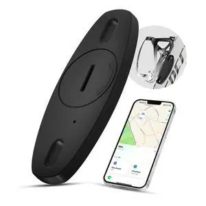 Bike Tracker Works with Apple Find My | Hidden Tracker for Bicycle & Motorcycle | Anti-Theft Waterproof Tag with Bottle Holder Design | iOS Only, No Monthly Fee Bike Tracker Works with Apple Find My | Hidden Tracker for Bicycle & Motorcycle | Anti-Theft Waterproof Tag with Bottle Holder Design | iOS Only, No Monthly Fee