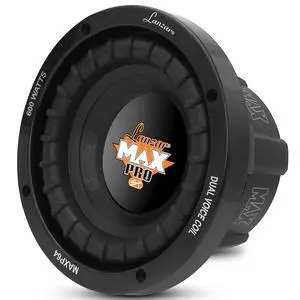 Lanzar 6.5 Car Subwoofer Speaker - Black Non-Pressed Paper Cone, Aluminum Voice Coil, 4 Ohm Impedance, 600 Watt Power and Foam Edge Suspension for Vehicle Audio Stereo Sound System - MAXP64 Lanzar 6.5 Car Subwoofer Speaker - Black Non-Pressed Paper Cone, Aluminum Voice Coil, 4 Ohm Impedance, 600 Watt Power and Foam Edge Suspension for Vehicle Audio Stereo Sound System - MAXP64