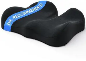 Large Memory Foam Office Chair Cushion Seat Pad, Ergonomic Seat Cushion for Sciatica, Tailbone & Back Pain Relief, Car Seat Cushions for Driving Large Memory Foam Office Chair Cushion Seat Pad, Ergonomic Seat Cushion for Sciatica, Tailbone & Back Pain Relief, Car Seat Cushions for Driving