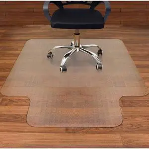 Office Chair Mat for Hardwood Floor, 45 X 53 inches, Hard Floor Chair Mats Under Computer Desk, Easy Glide for Rolling Chairs, No Curling Office Chair Mat for Hardwood Floor, 45 X 53 inches, Hard Floor Chair Mats Under Computer Desk, Easy Glide for Rolling Chairs, No Curling