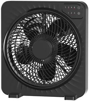 13" Quiet Desk Fan with 3 Speeds, 5 Blades, Powerful Box Fan with Convenient Touch Control, 15h Timer, Portable Cooling Fan Table Fan for Bedroom Home, Office, Kitchen 13" Quiet Desk Fan with 3 Speeds, 5 Blades, Powerful Box Fan with Convenient Touch Control, 15h Timer, Portable Cooling Fan Table Fan for Bedroom Home, Office, Kitchen