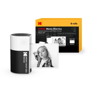 Memo Shot ERA Kids Instant Digital Camera and Photo Label Printer (White, Camera + 10 Rolls) Memo Shot ERA Kids Instant Digital Camera and Photo Label Printer (White, Camera + 10 Rolls)