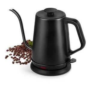 1L Electric Gooseneck Kettle, Tea Kettle for Boiling Water, Gooseneck Electric Kettle for Coffee & Tea, Fast Boiling for Pour Over, Auto Shut-Off, Boil-Dry Protection, 360° Rotational Base 1L Electric Gooseneck Kettle, Tea Kettle for Boiling Water, Gooseneck Electric Kettle for Coffee & Tea, Fast Boiling for Pour Over, Auto Shut-Off, Boil-Dry Protection, 360° Rotational Base