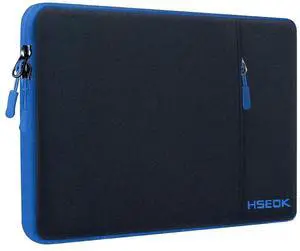 Laptop Sleeve 15.6 16 inch Case Compatible with MacBook Neo 16, MacBook Pro 16" M5/M4/M3/M2/M1, MacBook Air Pro 15", XPS 16, Most 15" 15.6" 16" Notebooks,Black&Blue Laptop Sleeve 15.6 16 inch Case Compatible with MacBook Neo 16, MacBook Pro 16" M5/M4/M3/M2/M1, MacBook Air Pro 15", XPS 16, Most 15" 15.6" 16" Notebooks,Black&Blue