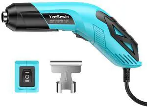 350W Mini Heat Gun 2-Temp 554°F & 896°F with 4.9ft cord for Crafts | UL-certified, Overheat Protection, 3 grips, 259g light, Built-in stand for 3D printing, Epoxy resin, Shrink tubing & Crafts 350W Mini Heat Gun 2-Temp 554°F & 896°F with 4.9ft cord for Crafts | UL-certified, Overheat Protection, 3 grips, 259g light, Built-in stand for 3D printing, Epoxy resin, Shrink tubing & Crafts