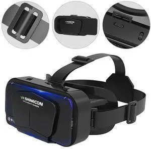 Virtual Reality VR Headset 3D Glasses,Support 4.7-7 Inch Version Virtual Reality Glasses Stereo Headphones 3D Glasses, VR Glasses for TV, Movies, Video Games(Black) Virtual Reality VR Headset 3D Glasses,Support 4.7-7 Inch Version Virtual Reality Glasses Stereo Headphones 3D Glasses, VR Glasses for TV, Movies, Video Games(Black)