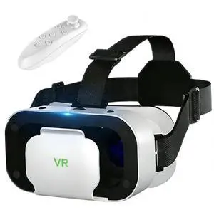 Virtual Reality Headset for Phone with Controller, 3D VR Glasses Adjustable VR Virtual Reality Goggles, Compatible 4.7-6.5 inch for iPhone & Android, for Movies GamesBlack Virtual Reality Headset for Phone with Controller, 3D VR Glasses Adjustable VR Virtual Reality Goggles, Compatible 4.7-6.5 inch for iPhone & Android, for Movies GamesBlack