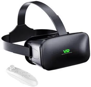3D VR Headset, Virtual Reality 3D VR Glasses, Anti-Blue Light Adjustable 3D Headset Helmets for iPhone or Android Compatible with 4.5 to 6.7 inch with Controller 3D VR Headset, Virtual Reality 3D VR Glasses, Anti-Blue Light Adjustable 3D Headset Helmets for iPhone or Android Compatible with 4.5 to 6.7 inch with Controller