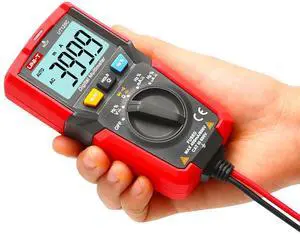 UT125C Digital Multimeter Pocket Multi Tester, 4000 Counts AC DC Voltage AC DC Current Resistance Capacitance Frequency Duty Cycle NCV Diode Test Continuity Test Data Hold Auto Power Off UT125C Digital Multimeter Pocket Multi Tester, 4000 Counts AC DC Voltage AC DC Current Resistance Capacitance Frequency Duty Cycle NCV Diode Test Continuity Test Data Hold Auto Power Off