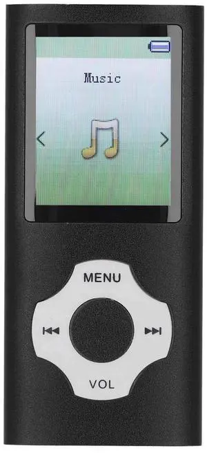 MP3 MP4 Player, Lossless Sound Portable Video Music Player, 1.8in Color Screen Digital Music Player with Speaker E Book Voice Record FM Radio, Up to 128GB (Black) MP3 MP4 Player, Lossless Sound Portable Video Music Player, 1.8in Color Screen Digital Music Player with Speaker E Book Voice Record FM Radio, Up to 128GB (Black)