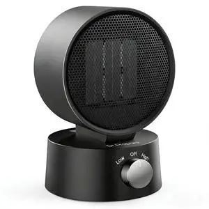 Small Space Heater for Indoor Use with Manual Tilt, 600W Electric Ceramic Heater, Portable Desk Heater for Office Bedroom, Fast Heating, Tip-Over & Overheat Protection, Mini Heater for Home Small Space Heater for Indoor Use with Manual Tilt, 600W Electric Ceramic Heater, Portable Desk Heater for Office Bedroom, Fast Heating, Tip-Over & Overheat Protection, Mini Heater for Home