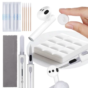 8-1 Cleaner Cleaning Tool Kit for Cleaning Bluetooth Earphones | Safe Odorless Reusable Cleaner, Cleaning Gel Removes Oil And Dust, 75% Alcohol Swabs, Lightweight Portable, Device Use,MM04 8-1 Cleaner Cleaning Tool Kit for Cleaning Bluetooth Earphones | Safe Odorless Reusable Cleaner, Cleaning Gel Removes Oil And Dust, 75% Alcohol Swabs, Lightweight Portable, Device Use,MM04