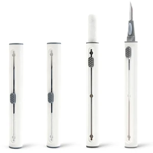 4-Piece Earbud Cleaning Kit for AirPods Pro 1/2/3 Multi-Function Cleaning Pen with Flocking Sponge, Brush & Metal Tip for Bluetooth Headsets & Charging Cases 4-Piece Earbud Cleaning Kit for AirPods Pro 1/2/3 Multi-Function Cleaning Pen with Flocking Sponge, Brush & Metal Tip for Bluetooth Headsets & Charging Cases