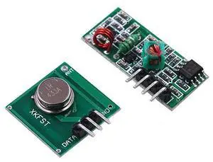 1 Set 433MHZ Ultra Module Transmitter Module Kit Burglar Alarm Transmitter Receiver Frequency Module Set 1 Set 433MHZ Ultra Module Transmitter Module Kit Burglar Alarm Transmitter Receiver Frequency Module Set