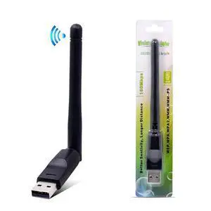 NIC Receiver Driver-Free USB All-In-One NIC Receiver PC Laptop External Transmitter Replacement Spare P NIC Receiver Driver-Free USB All-In-One NIC Receiver PC Laptop External Transmitter Replacement Spare P