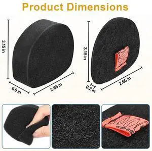 CH901 Filters Replacement for Shark Cordless Handheld Vacuum UltraCyclone Pet Pro Plus, Foam & Felt Replacement Kit CH901 Filters Replacement for Shark Cordless Handheld Vacuum UltraCyclone Pet Pro Plus, Foam & Felt Replacement Kit
