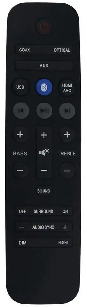 Remote Control Replacement for Home Theatre Soundbar A1037 26BA 004 HTL3140B HTL3140 Htl3110B Htl3110 Remote Control Replacement for Home Theatre Soundbar A1037 26BA 004 HTL3140B HTL3140 Htl3110B Htl3110
