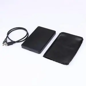 USB2.0 HDD External Box Case Caddy Plastic 2.5inch SATA Mobile Hard Drive Case External Box for Desktop Computer PC USB2.0 HDD External Box Case Caddy Plastic 2.5inch SATA Mobile Hard Drive Case External Box for Desktop Computer PC