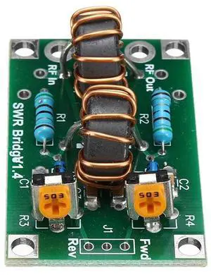 1.8M-30MHz/3.5-30MHz RF Reflection Bridge Network Diy Kit Wave Ratio Bridge Radio Frequency Module 1.8M-30MHz/3.5-30MHz RF Reflection Bridge Network Diy Kit Wave Ratio Bridge Radio Frequency Module