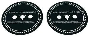 2 PCS SpBlack Reel Adjusting Disc 0.7/0.8/0.9/1.0/1.2MM SpDisc Trident / NAB Adapter Spfor Reel Tape Recorders 2 PCS SpBlack Reel Adjusting Disc 0.7/0.8/0.9/1.0/1.2MM SpDisc Trident / NAB Adapter Spfor Reel Tape Recorders