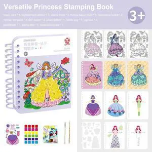 DIY Painting Sticker Craft Toys Handmade Drawn Artcrafts Kid Art Girls Poking Princess Educational Magical Gifts Montessori Toys DIY Painting Sticker Craft Toys Handmade Drawn Artcrafts Kid Art Girls Poking Princess Educational Magical Gifts Montessori Toys