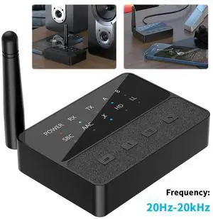Bluetooth-Compatible 5.3 Stereo Receiver Transmitter 2 In 1 HIFI Stereo Adapter Audio Dongle for Speaker TV PC Bluetooth-Compatible 5.3 Stereo Receiver Transmitter 2 In 1 HIFI Stereo Adapter Audio Dongle for Speaker TV PC
