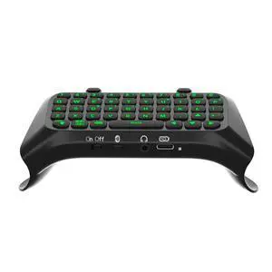Mini Keypad Chatpad 500mAh Keyboard Bluetooth-Compatible Green Backlight Built-in Speaker for Elite Handle Mini Keypad Chatpad 500mAh Keyboard Bluetooth-Compatible Green Backlight Built-in Speaker for Elite Handle
