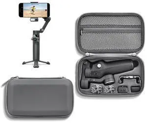 Carrying Case for Osmo Mobile 7/7 Pro Bag Waterproof Travel Case with Mesh Pocket Handheld Gimbal Accessory Carrying Case for Osmo Mobile 7/7 Pro Bag Waterproof Travel Case with Mesh Pocket Handheld Gimbal Accessory