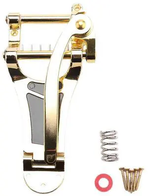 Vibrato Bridge Tailpiece B7 Jazz Guitar for Gibson Bigsby ES355 EpGold Vibrato Bridge Tailpiece B7 Jazz Guitar for Gibson Bigsby ES355 EpGold