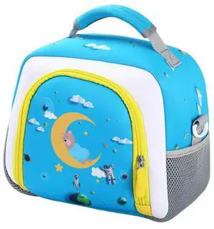 Carrying Case Bag with Side Mesh Pocket Bag Double Zipper Protective Case for Toniebox Audio Player Starter Set Carrying Case Bag with Side Mesh Pocket Bag Double Zipper Protective Case for Toniebox Audio Player Starter Set