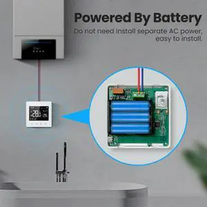 Water Gas Boiler Temperature Controller Work with Alexa Google Home Yandex Home Thermostat Water Gas Boiler Temperature Controller Work with Alexa Google Home Yandex Home Thermostat