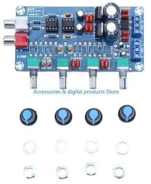 NE5532 Preamplifier Tone Board Front Board High and Low Volume Adjustment NE5532 Preamplifier Tone Board Front Board High and Low Volume Adjustment