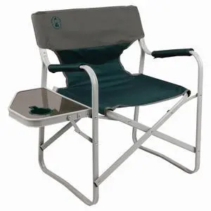 Outpost Elite Folding Camping Chair with Side Table & Cup Holder, Weather-Resistant Portable Chair with Arm Rests Outpost Elite Folding Camping Chair with Side Table & Cup Holder, Weather-Resistant Portable Chair with Arm Rests