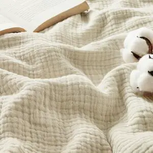 Bedsure 100% Cotton Muslin Blanket King Size for Bed - 4-Layer Breathable and Lightweight Thin Soft Summer Gauze Muslin Blanket for Adults, Linen Beige, 108x90 Inches Bedsure 100% Cotton Muslin Blanket King Size for Bed - 4-Layer Breathable and Lightweight Thin Soft Summer Gauze Muslin Blanket for Adults, Linen Beige, 108x90 Inches