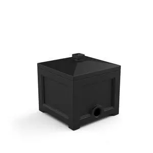 Mayne Fairfield Garden Hose Bin - Black - 17in L x 17in W x 18in H - Holds up to 100 ft. of standard garden hose (5858-B) Mayne Fairfield Garden Hose Bin - Black - 17in L x 17in W x 18in H - Holds up to 100 ft. of standard garden hose (5858-B)