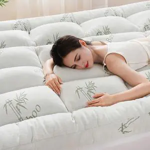DOWNCOOL 3 Inch Queen Mattress Topper Cooling Memory Foam Mattress Topper for Back Pain Relief, Breathable Bamboo Viscose Air Layer, 1600 GSM Fill, Deep Pocket Fits 821 Inch DOWNCOOL 3 Inch Queen Mattress Topper Cooling Memory Foam Mattress Topper for Back Pain Relief, Breathable Bamboo Viscose Air Layer, 1600 GSM Fill, Deep Pocket Fits 821 Inch