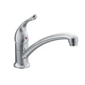 Moen Chateau Chrome One-Handle Single Hole Low Arc Standard Kitchen Faucet, 7423 Moen Chateau Chrome One-Handle Single Hole Low Arc Standard Kitchen Faucet, 7423