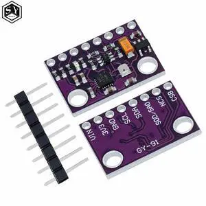 GY-91 MPU9250+BMP280 Sensor Module (1PC) for -Compatible 9-Axis Compass Gyroscope with SPI/I2C 3-5V GY-91 MPU9250+BMP280 Sensor Module (1PC) for -Compatible 9-Axis Compass Gyroscope with SPI/I2C 3-5V