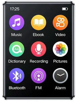 MP4 Player MP3 Music Player Bluetooth 3.6 inch Ultra HD Touch Screen Personal Video Player Support Multi-Language MP4 Player MP3 Music Player Bluetooth 3.6 inch Ultra HD Touch Screen Personal Video Player Support Multi-Language