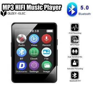 MP3 MP4 Player Bluetooth 5.0 Multi-functional Walkman High Fidelity Lossless Sound Music Player Support Russian MP3 MP4 Player Bluetooth 5.0 Multi-functional Walkman High Fidelity Lossless Sound Music Player Support Russian