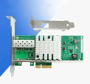 10Gb PCI Express X8 Single SFP+ Port 82599EN Chipset for X520-DA1 Converged Ethernet Network Adapter Card 10Gb PCI Express X8 Single SFP+ Port 82599EN Chipset for X520-DA1 Converged Ethernet Network Adapter Card