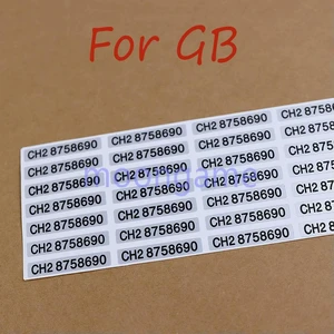 1500pcs Serial Number Sticker Shell el For GB GBC GBP Game Machine Shell Back el Sticker Accessories 1500pcs Serial Number Sticker Shell el For GB GBC GBP Game Machine Shell Back el Sticker Accessories