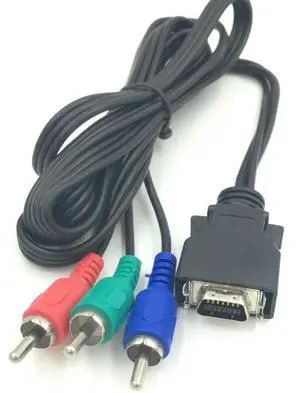 CN14P D-Terminal 14 Pin To 3RCA3AV 3RCA 3AV Video Adapter Cable Color Component Cable Conversion line 1.5m CN14P D-Terminal 14 Pin To 3RCA3AV 3RCA 3AV Video Adapter Cable Color Component Cable Conversion line 1.5m