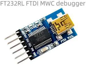 The FT232RL FTDI MWC debugger USB to TTL supports dual power supplies of 3.3V and 5V and is in stock The FT232RL FTDI MWC debugger USB to TTL supports dual power supplies of 3.3V and 5V and is in stock